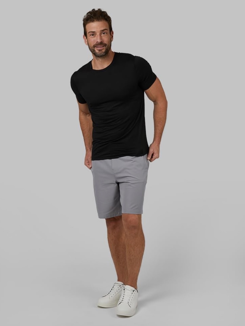 32% COOL Black Short-Sleeve nylon Mesh stretch anti odor/moisture wick Tee XL